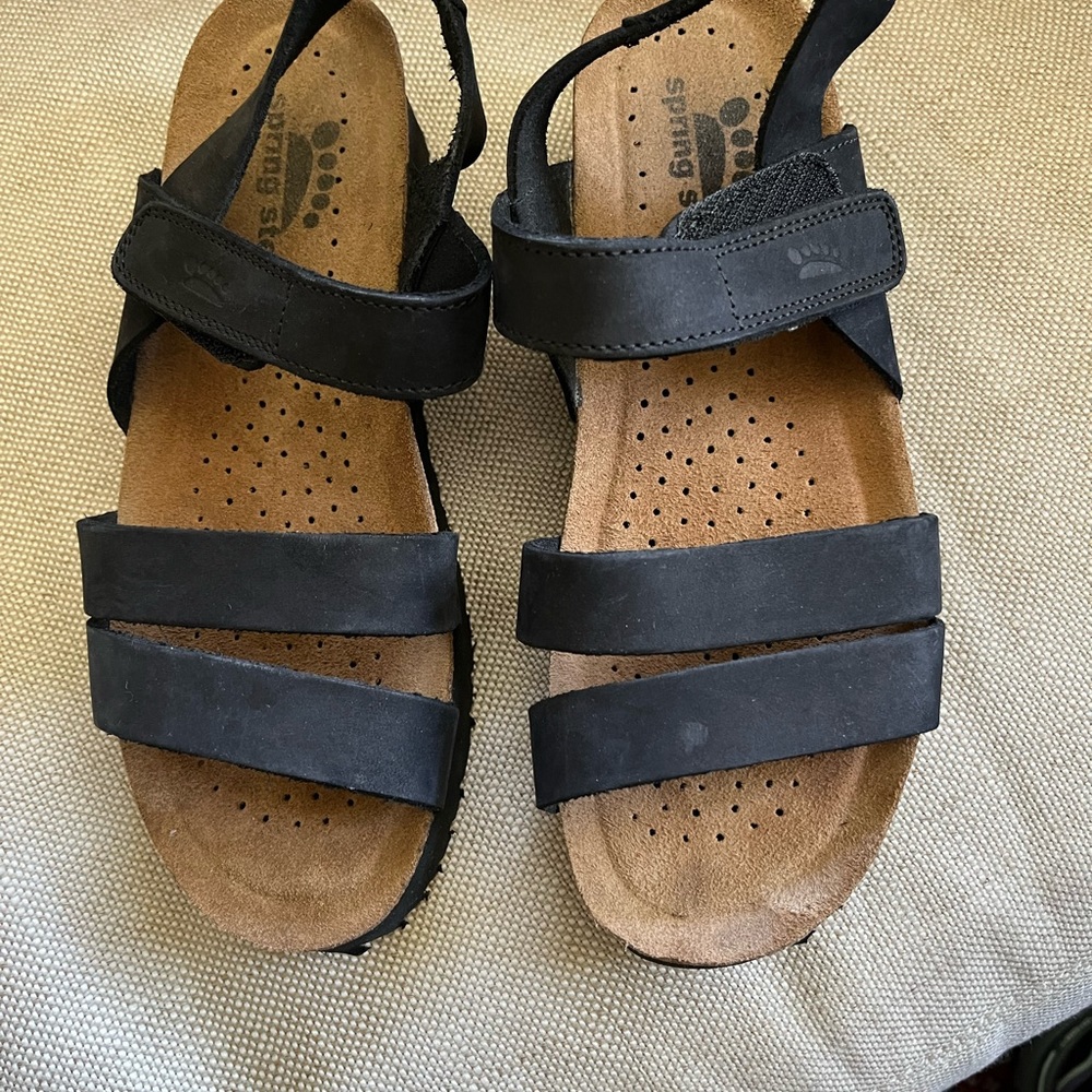 Spring Step sandals.